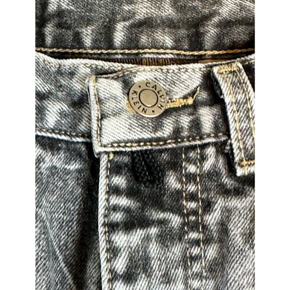 Rare Vtg 80s Calvin Klein Acid Wash Denim- Size 28 Tapered Leg- Made in USA - Picture 3 of 14